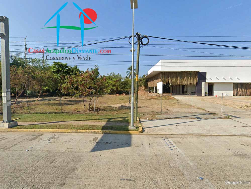 Terreno Playa Diamante Lote Gamba - Vista desde la calle 1 Terreno Playa Diamante Lote Gamba - Vista desde la calle 1